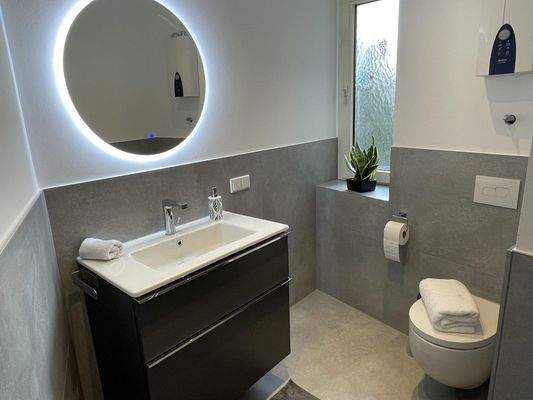 Bathroom with window