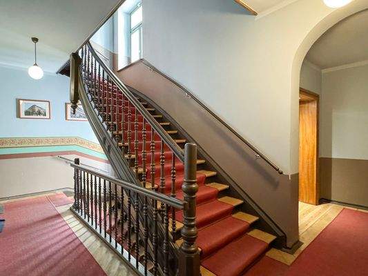 Gepflegtes Treppenhaus