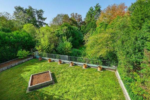 Der Terrassenbereich Erdgeschoss