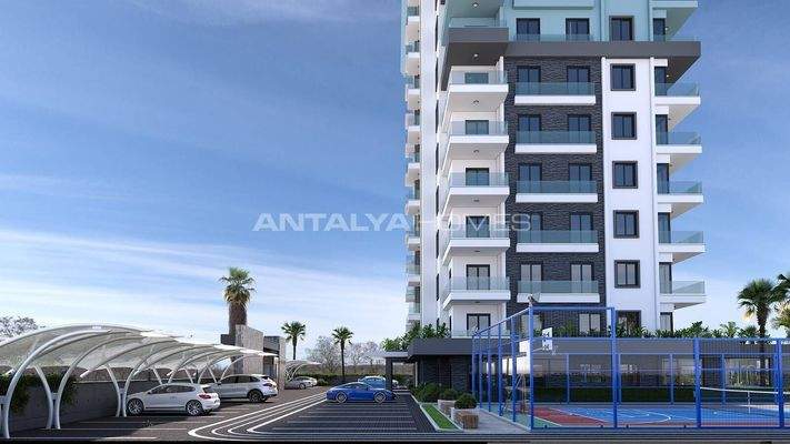 New Apartments Close to the Beach in Mahmutlar Alanya