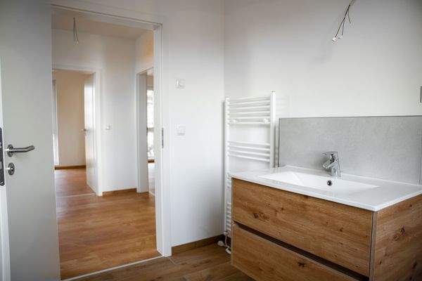 Blick zum Flur im Obergeschoss