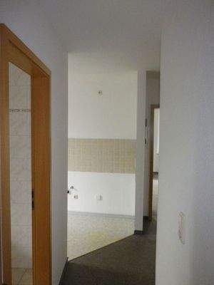 offene Küche zum Flur