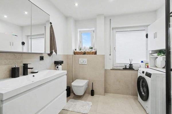 Badezimmer Waschmaschine