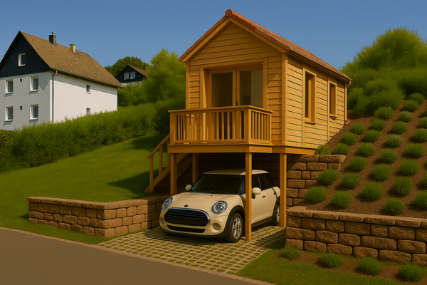 KI generiertes Beispielhaus