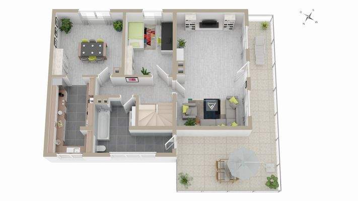 Grundriss Obergeschoss