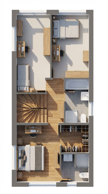 Grundriss Obergeschoss