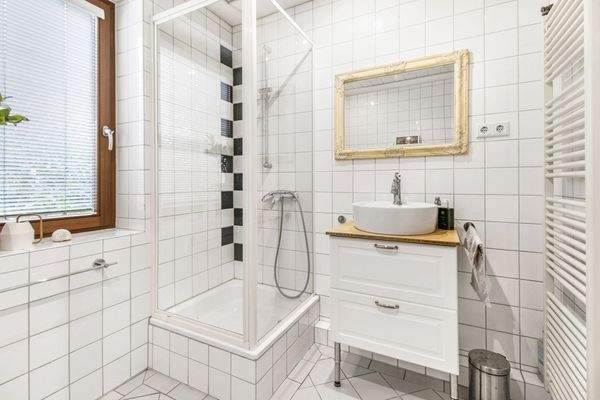 Badezimmer im Erdgeschoss