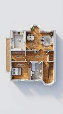 Vorderhaus OG Grundriss