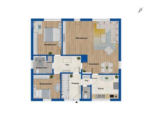 Grundriss Erdgeschoss