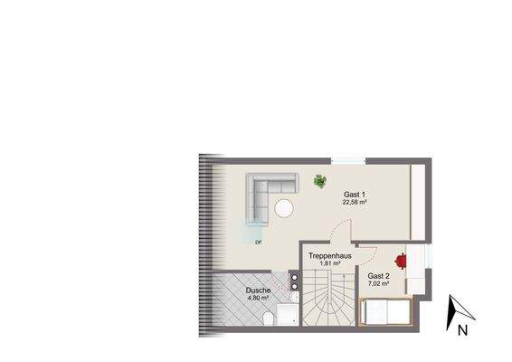 Grundriss Dachgeschoss