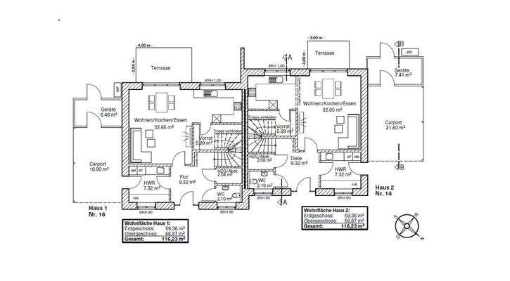 Grundriss Erdgeschoß