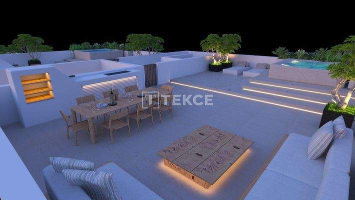 Apartments in a Complex with Rich Amenities in Girne North Cyprus