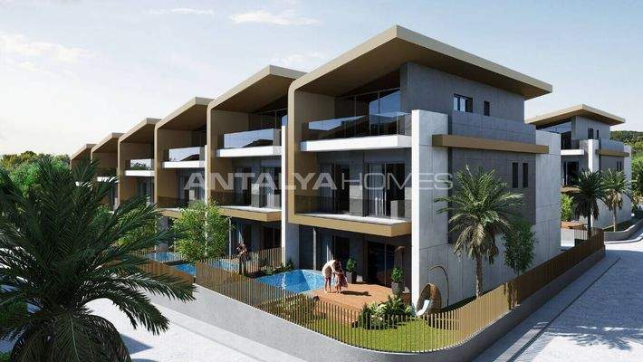 6-Bedroom Luxury Houses with Pools in Altıntaş Antalya