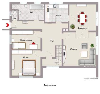 Grundriss Erdgeschoss