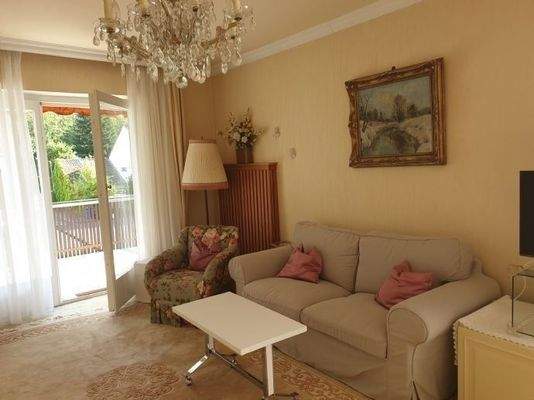 Gemütlicher Platz im Schlafzimmer 