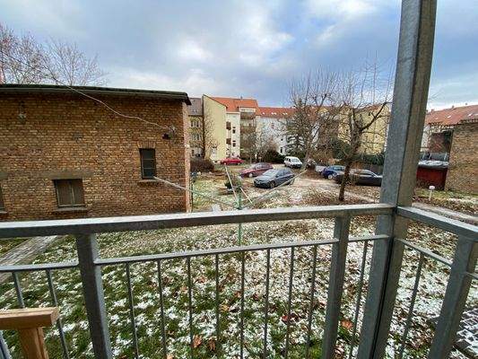 Blick in den Gemeinschaftsgarten