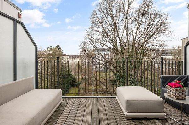 Balkon vom Wohnzimmer