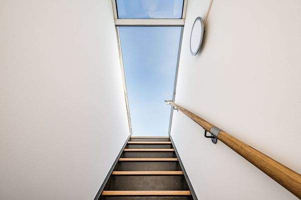 Aufgang zur Dachterrasse