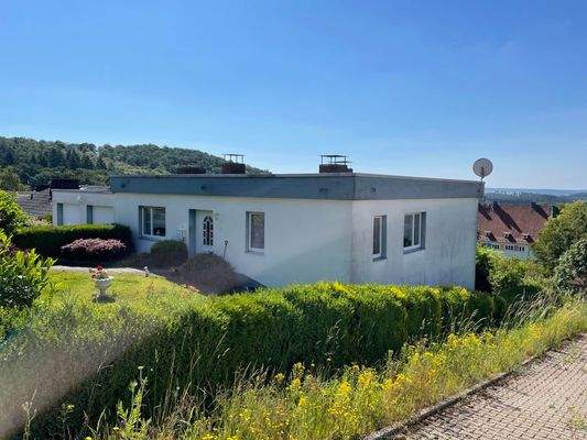 Ansicht von der Straße