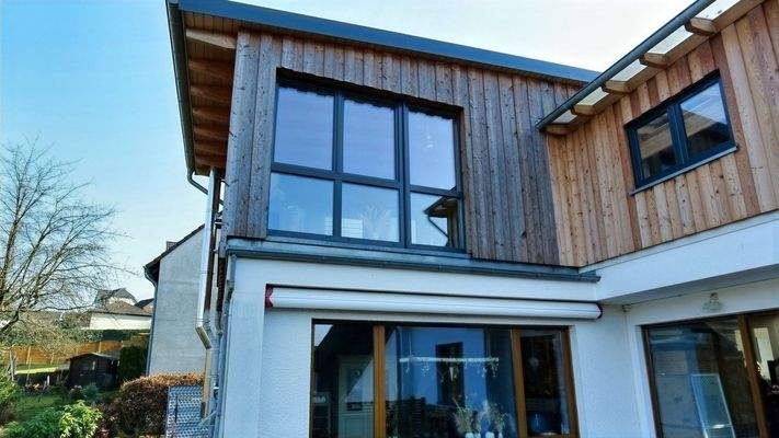 Anbau von der Terrasse