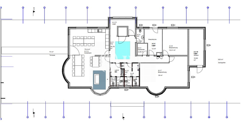 Grundriss 3. Obergeschoss