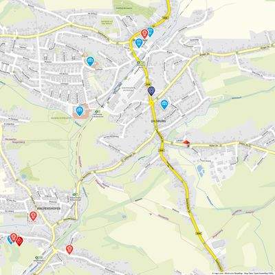 Geolyzer Kartenausschnitt