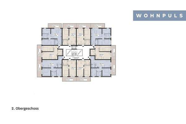 Übersichtspläne Oberperfuss Huebe - OG2