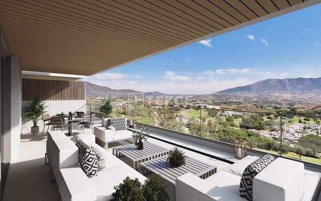 Scenic View Apartments in a Boutique Development in Mijas