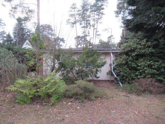 Wochenendhaus hintere Ansicht