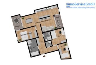 Grundriss Wohnung 10