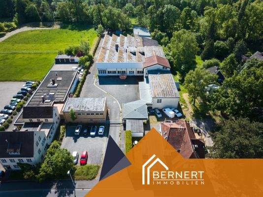 Luftaufnahme Eingang