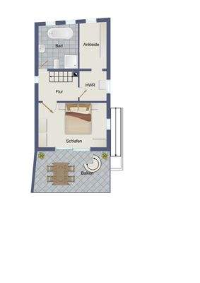 Grundriss Obergeschoss