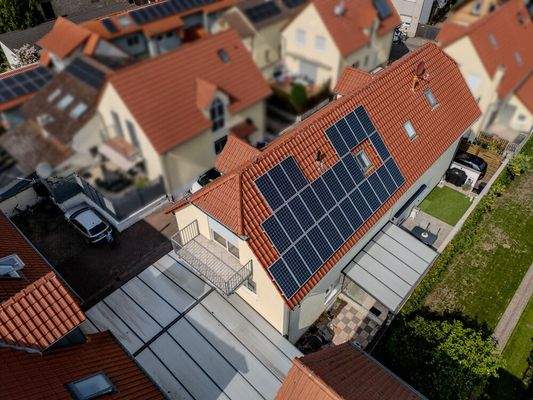 Rückseite Luftaufnahme