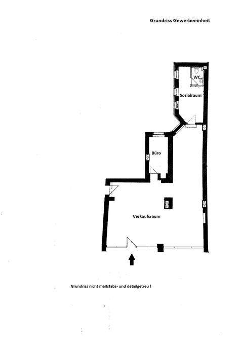 Rudolstadt Ladenlokale, Ladenflächen 