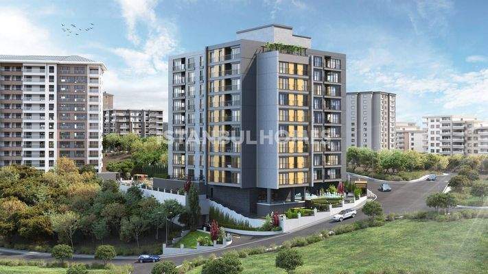 Apartments for Sale in a Family Concept Complex in Kagithane