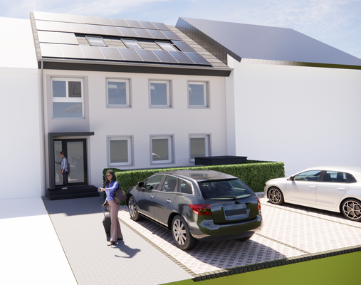 Ansicht nach Sanierung