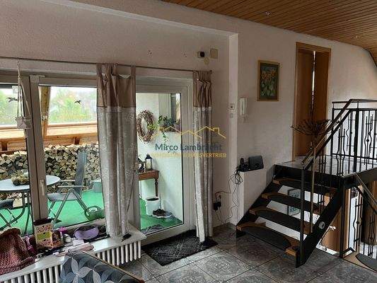 Aufgang zu den Kinderzimmern