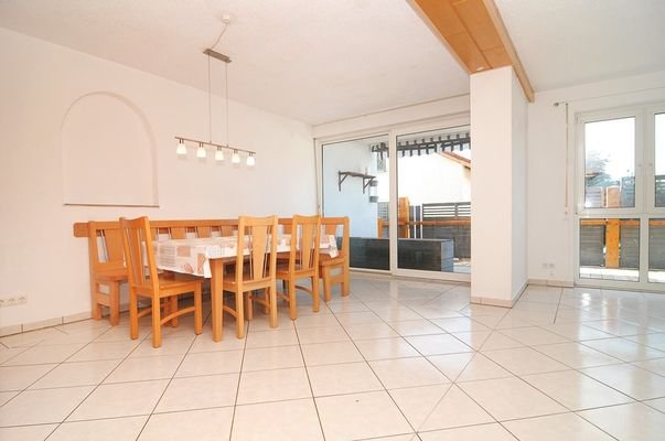 Essbereich Wohnzimmer
