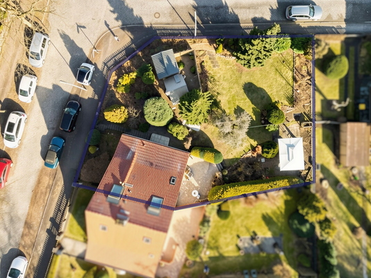 Grundstück Luftansicht