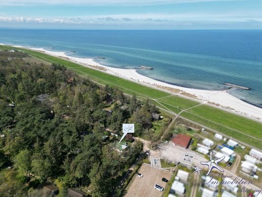 120 m bis zum Strand