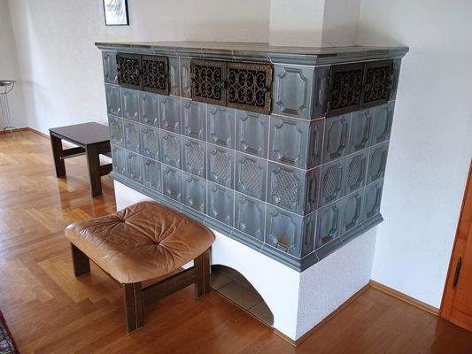 Kachelofen Wohn + Eszimmer