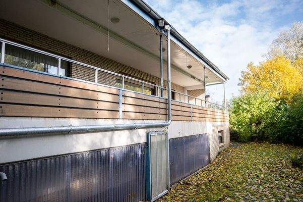 Außenansicht Balkone