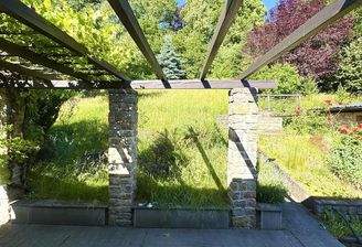 Ausblick in den Garten