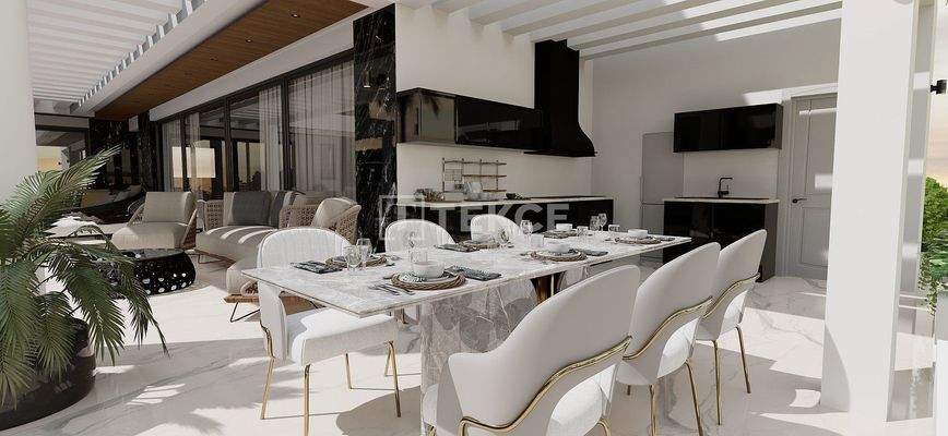 Detached Villas with Private Pools in Edremit Girne