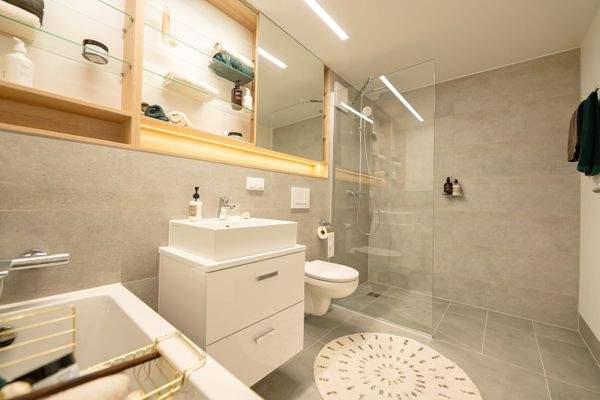 Badezimmer Musterhaus