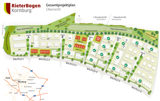 Lageplan RieterBogen