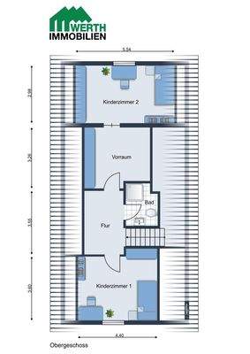 Grundriss Dachgeschoss