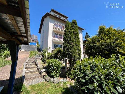 Hausansicht vom Garten