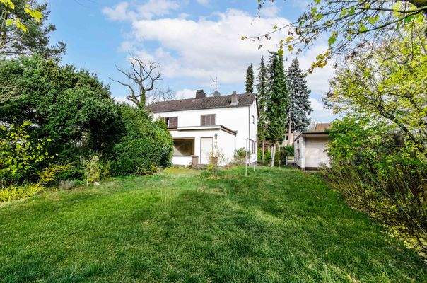 Hausansicht - Gartenseitig