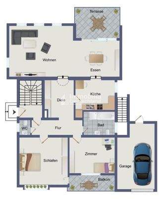 Grundriss Erdgeschoss